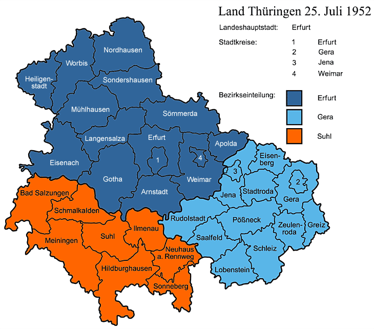 Th&uuml;ringen 1952